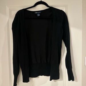 Black cardigan